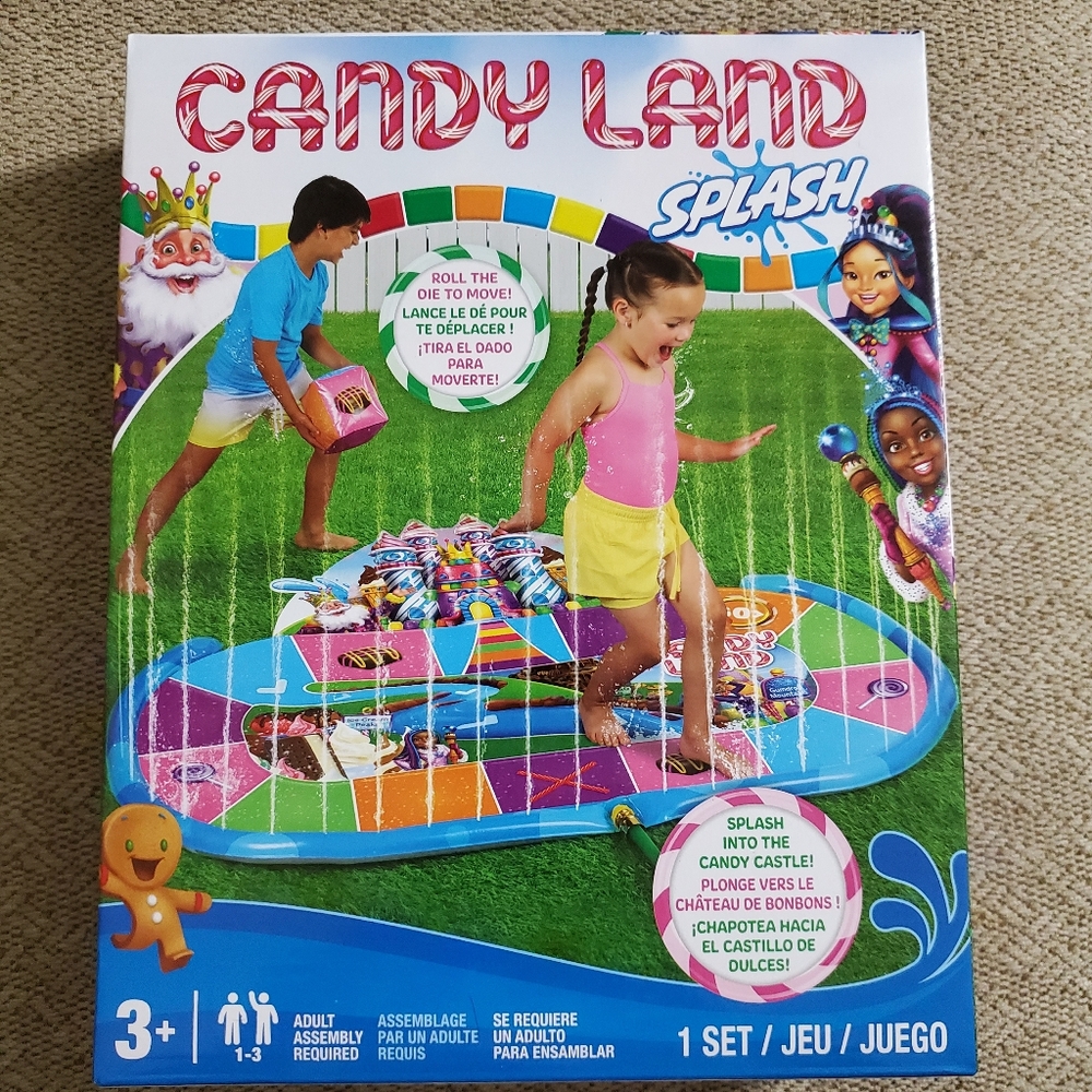 New in Box Cand Land Game Splash Kids Toy
